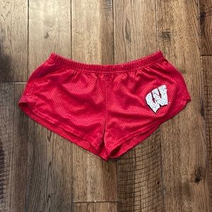 Women’s Wisconsin mesh shorts